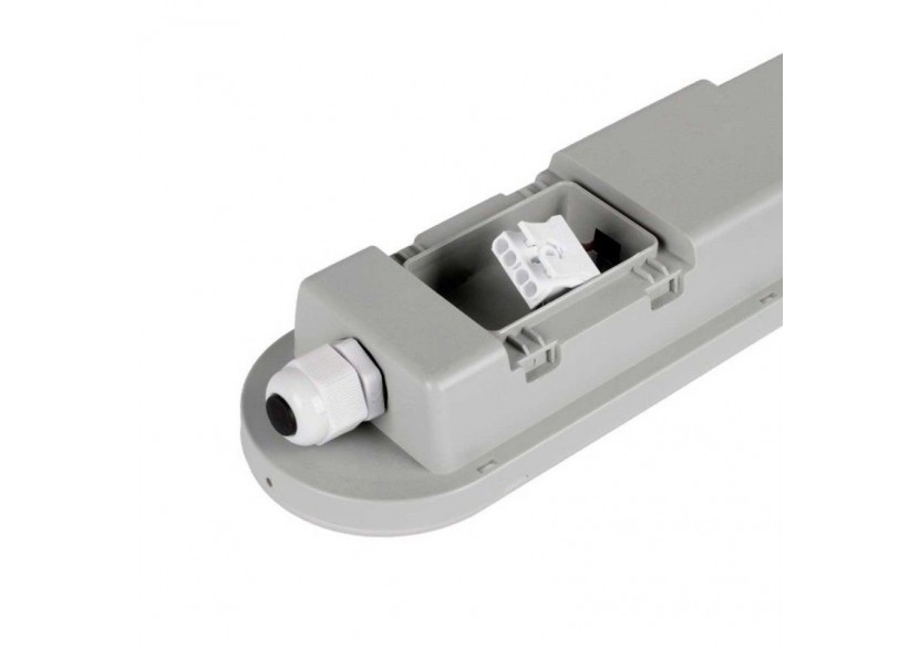 Lot x 40-Réglette étanche LED connectable 9W-60cm-IP65-4000K - K8420-40-60BN - Barcelona LED