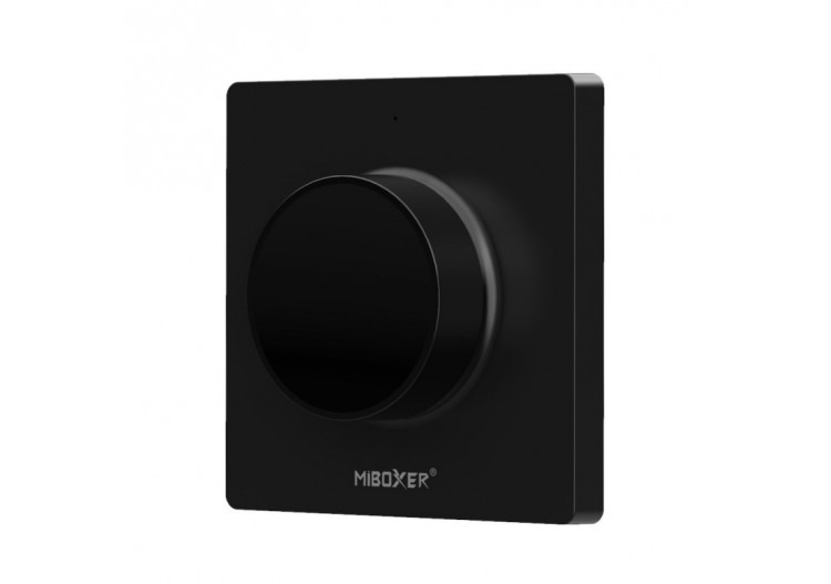 Interrupteur variateur rotatif RF-Monochrome + CCT-Base magnétique-Mi Light-Noir - K1B - Barcelona LED