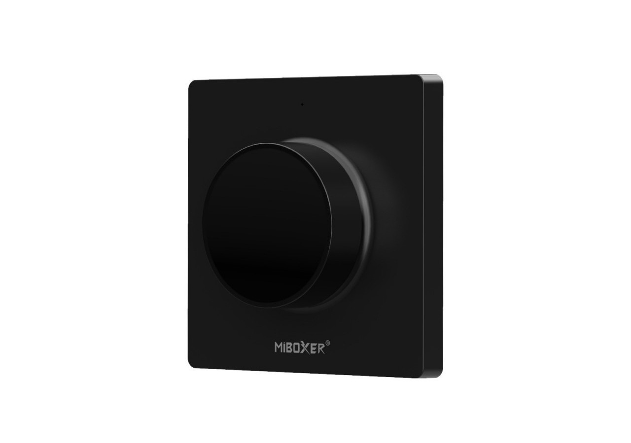 Interrupteur variateur rotatif RF-Monochrome + CCT-Base magnétique-Mi Light-Noir - K1B - Barcelona LED