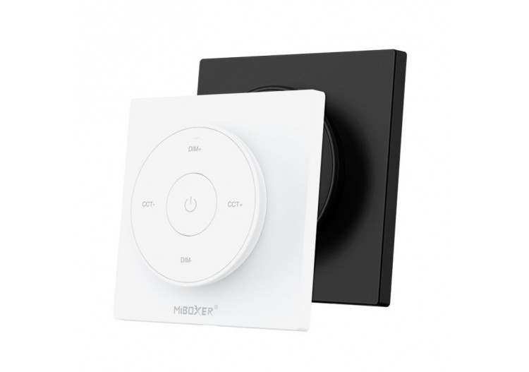 Mini variateur de lumière RF-Monochrome + CCT-Base magnétique-Mi Light-Blanc - K2 - Barcelona LED 2