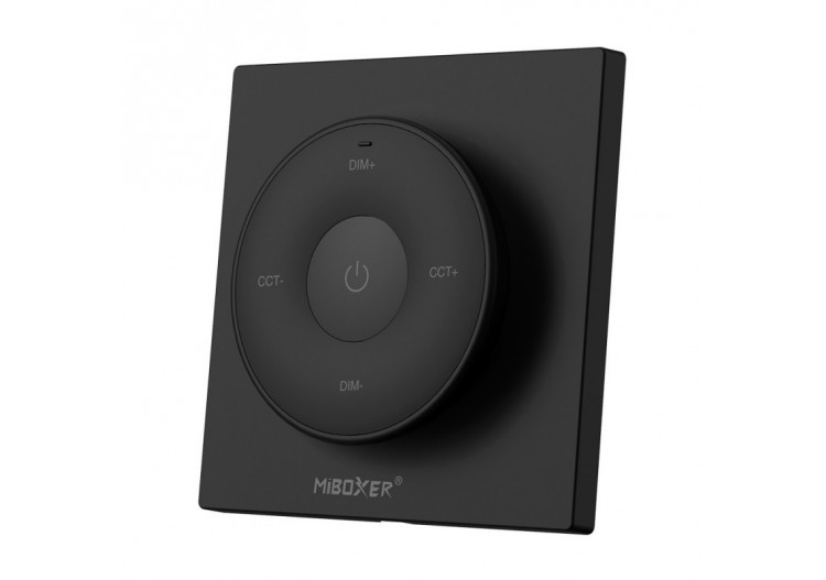 Mini variateur de lumière RF-Monochrome + CCT-Base magnétique-Mi Light-Noir - K2B - Barcelona LED