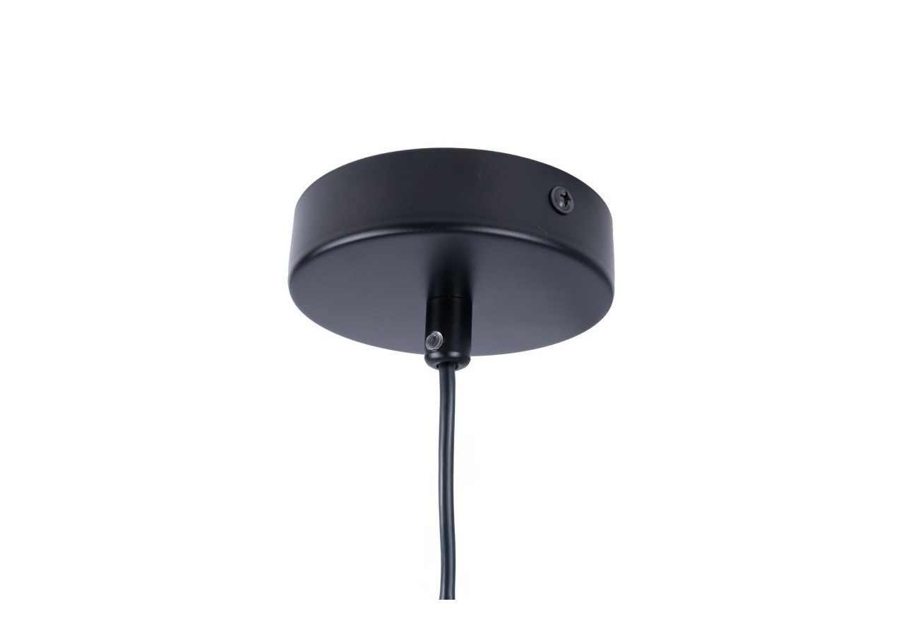 Suspension acoustique verticale "DRAC"-4 globes lumineux et 6 globes absorbants - B206-V-CB - Barcelona LED
