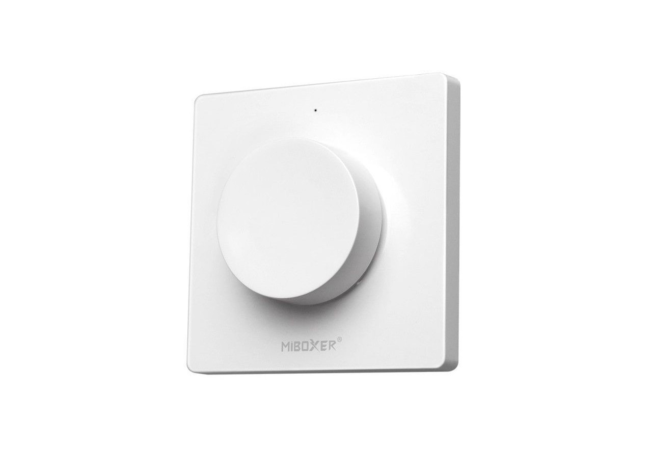 Interrupteur variateur rotatif RF-Monochrome + CCT-Base magnétique-Mi Light-Blanc - K1 - Barcelona LED