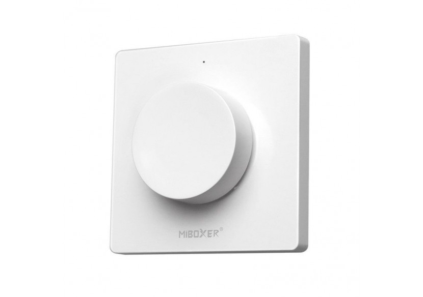Interrupteur variateur rotatif RF-Monochrome + CCT-Base magnétique-Mi Light-Blanc - K1 - Barcelona LED