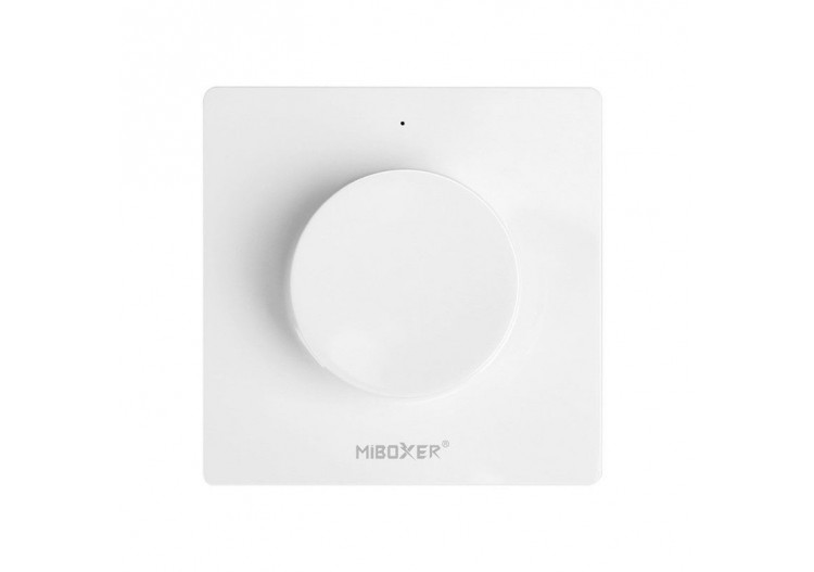 Interrupteur variateur rotatif RF-Monochrome + CCT-Base magnétique-Mi Light-Blanc - K1 - Barcelona LED 2