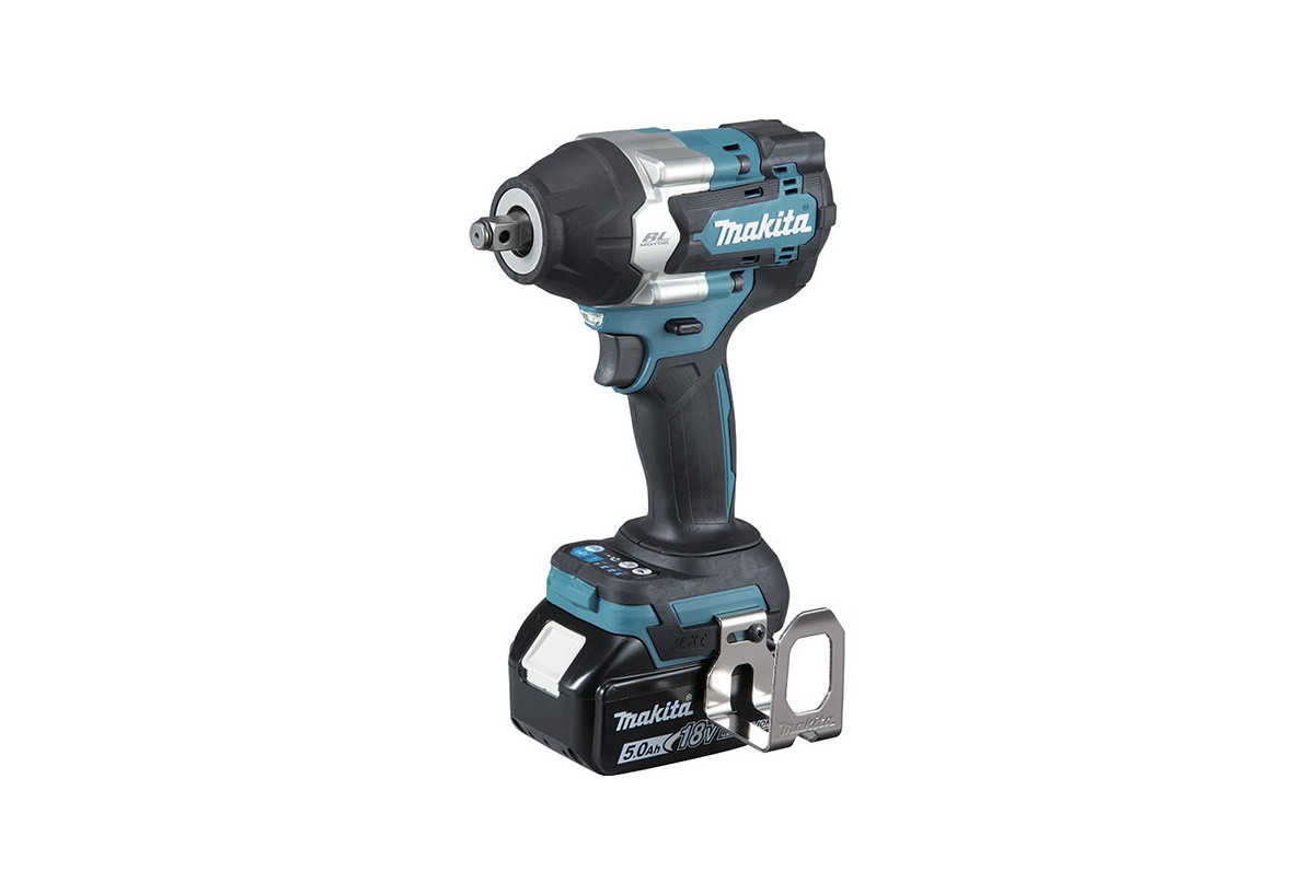 Boulonneuse à chocs 18 V Li-ion 5 Ah 700 Nm - Makita : Confort'Mat