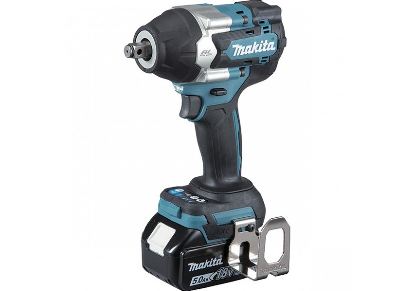 Boulonneuse à chocs 18 V Li-ion 5 Ah 700 Nm - Makita : Confort'Mat