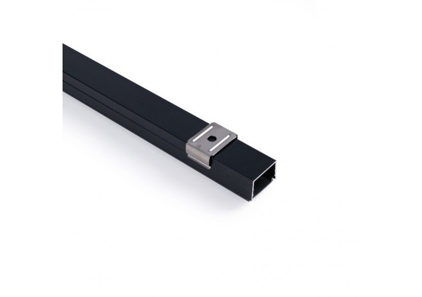 Profilé de surface en aluminium avec diffuseur-Kit complet-18 x13mm-Ruban LED jusqu'à 15 mm-2m - BXT-340-N - Barcelona LED