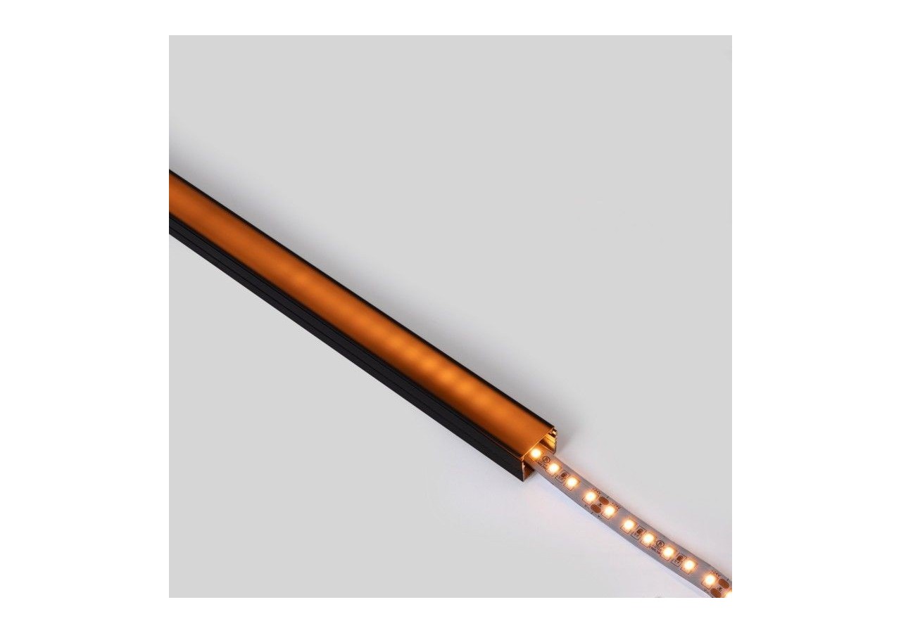 Profilé de surface en aluminium avec diffuseur-Kit complet-18 x13mm-Ruban LED jusqu'à 15 mm-2m - BXT-340-N - Barcelona LED