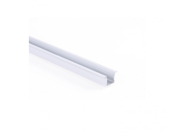 Profilé encastré en aluminium-Kit complet-25 x 14,5mm-Ruban LED jusqu'à 12 mm-2m - BXT-394-B - Barcelona LED