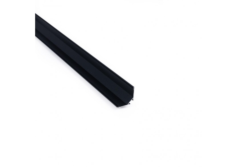 Profilé d'angle en aluminium avec diffuseur-Kit complet-20x20mm -Ruban LED jusqu'à 10mm-2m - BXT-632-N - Barcelona LED