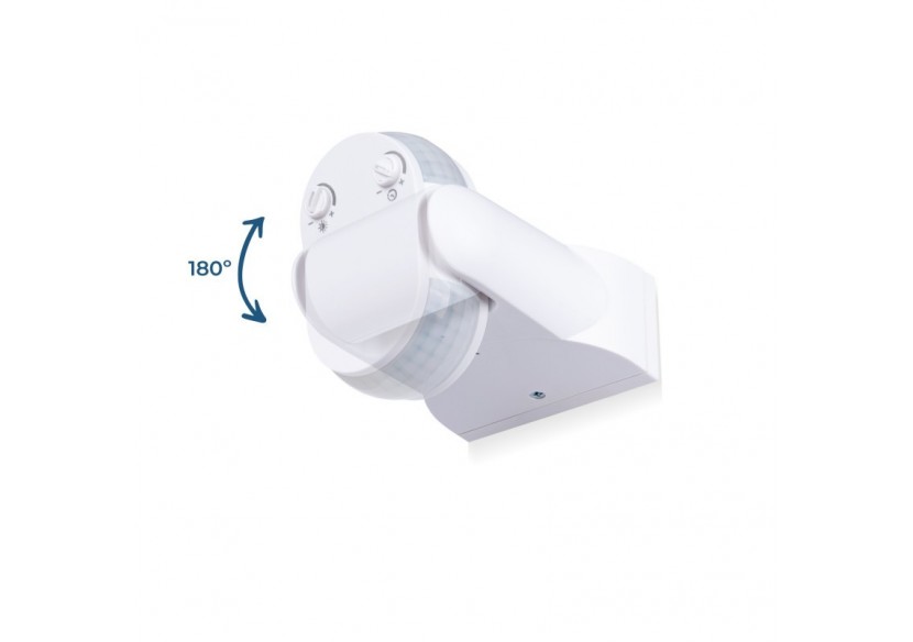 Capteur de mouvement en saillie PIR 180 degrés-IP54 - SP16A - Barcelona LED Capteur de mouvement en saillie PIR 180 degrés-IP54 - SP16A - Barcelona LED