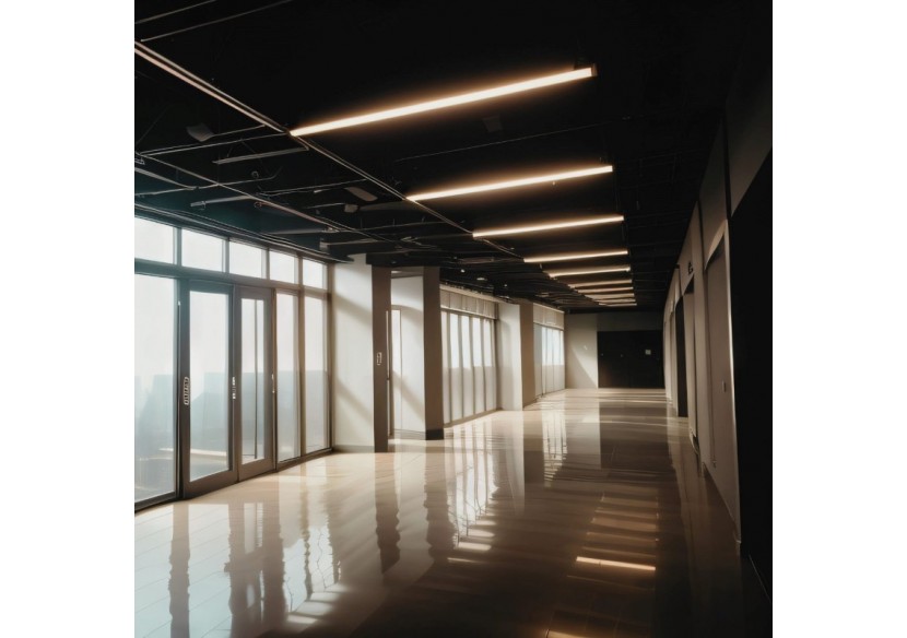 Linéaire LED haute puissance-45W-150cm-IP20 - B8411-150-BN - Barcelona LED