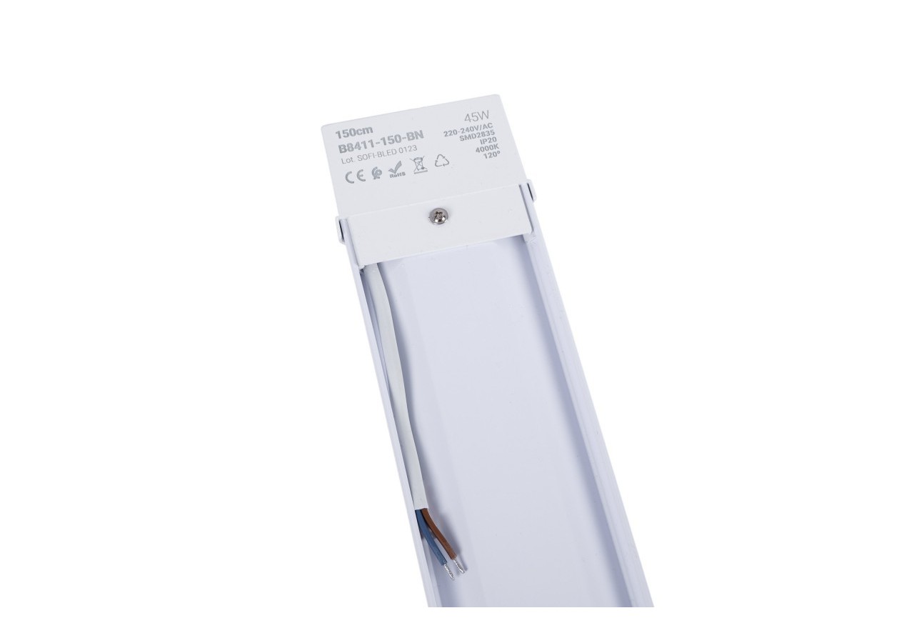 Linéaire LED haute puissance-45W-150cm-IP20 - B8411-150-BN - Barcelona LED
