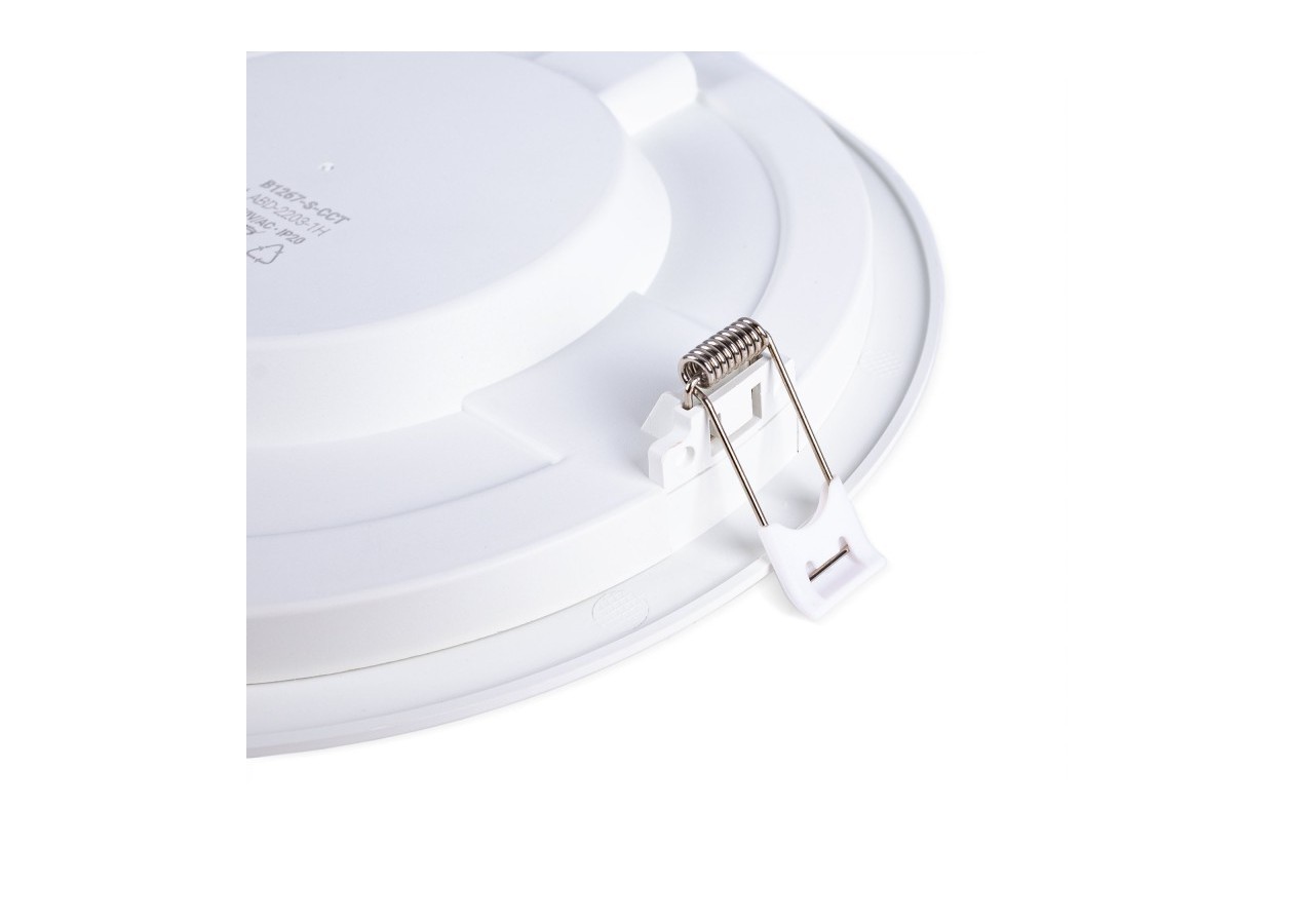 Downlight LED CCT avec capteur PIR 18W-Découpe diamètre 200-210mm - B1267-S-CCT - Barcelona LED