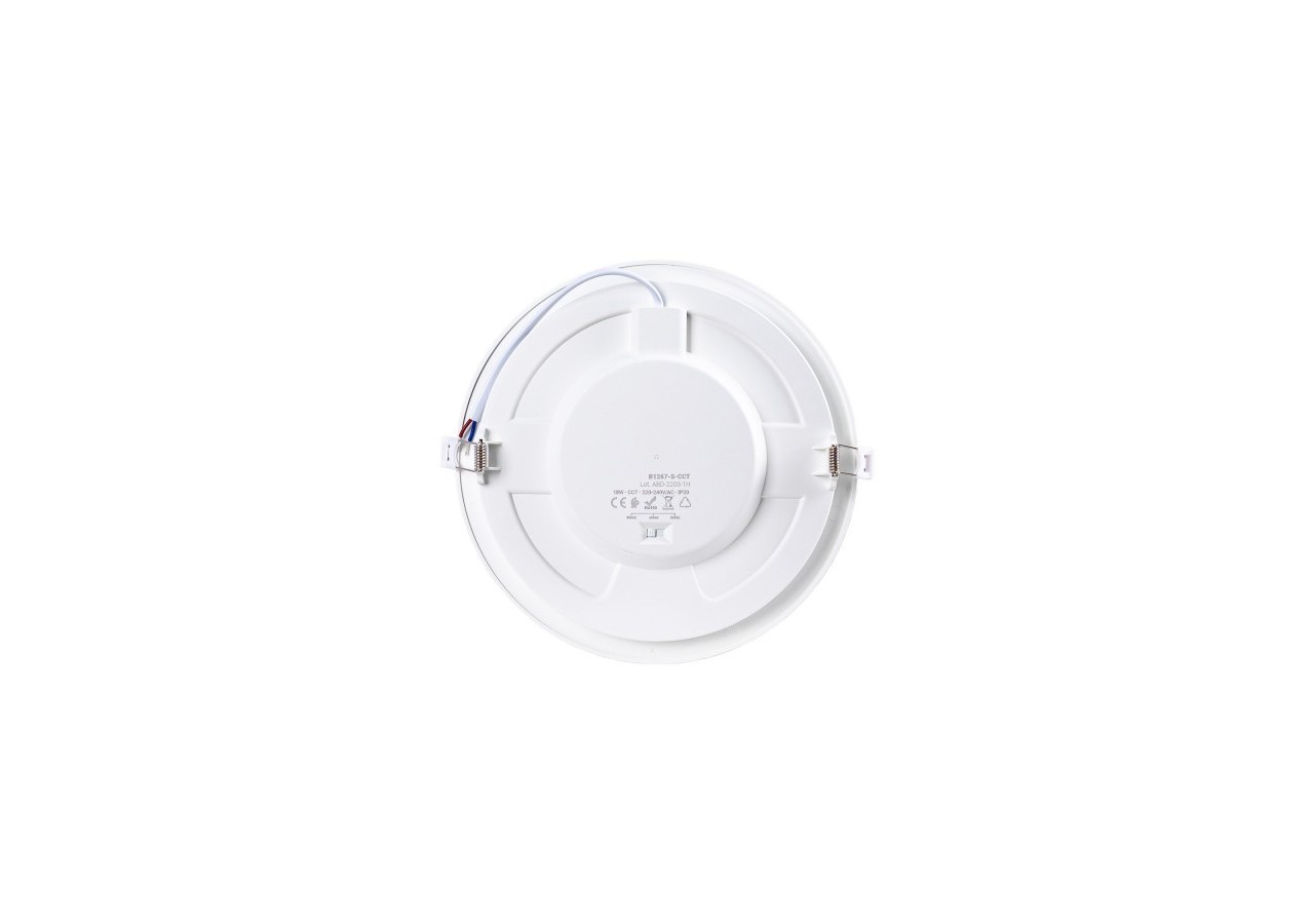 Downlight LED CCT avec capteur PIR 18W-Découpe diamètre 200-210mm - B1267-S-CCT - Barcelona LED