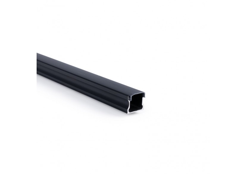 Profilé de surface en aluminium avec diffuseur-Kit complet-17,6 x 14,5mm-Ruban LED jusqu'à 12 mm-2m - BXT-393-N - Barcelona LED