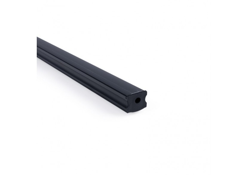 Profilé de surface en aluminium avec diffuseur-Kit complet-17,6 x 14,5mm-Ruban LED jusqu'à 12 mm-2m - BXT-393-N - Barcelona LED