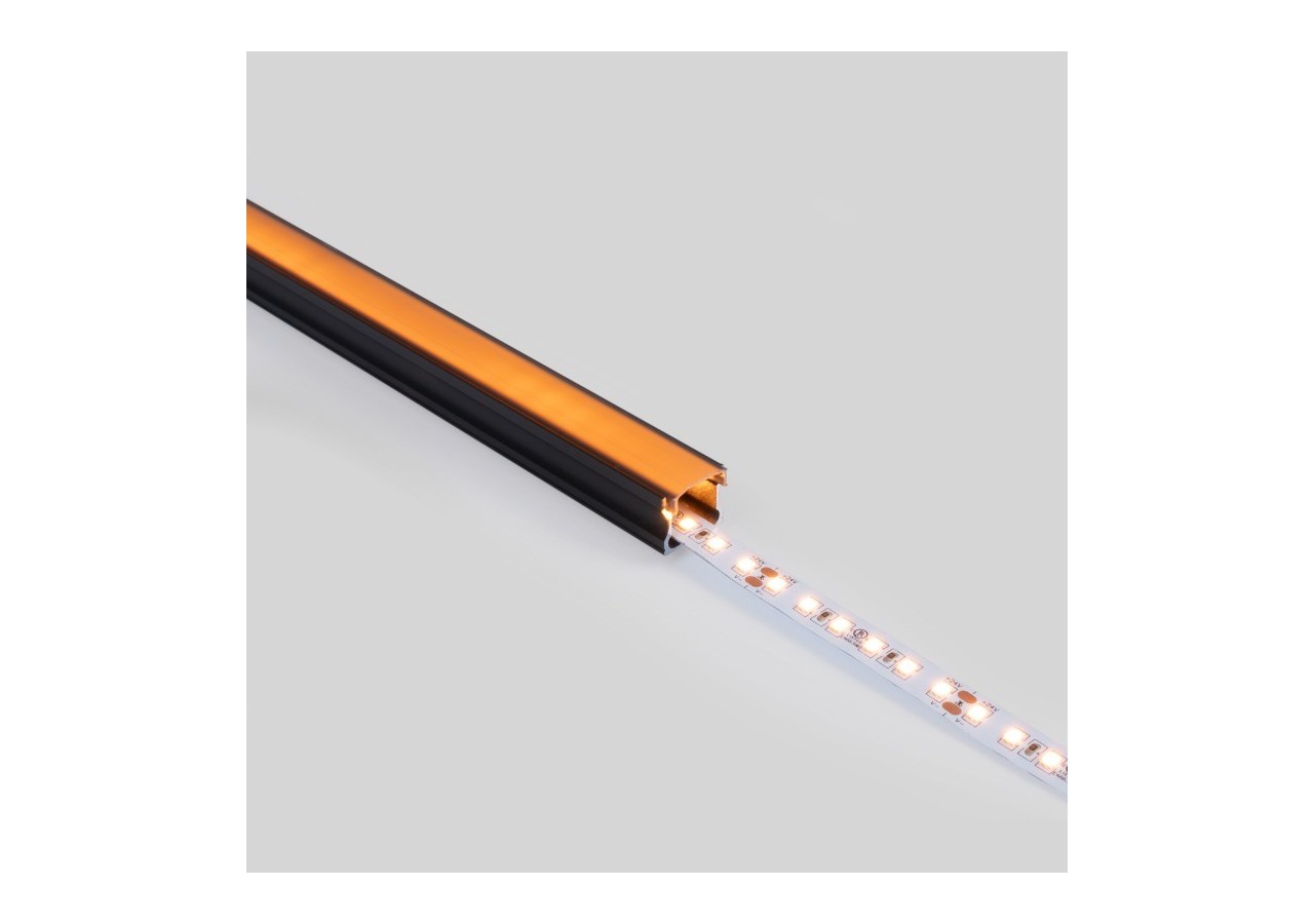 Profilé de surface en aluminium avec diffuseur-Kit complet-17,6 x 14,5mm-Ruban LED jusqu'à 12 mm-2m - BXT-393-N - Barcelona LED