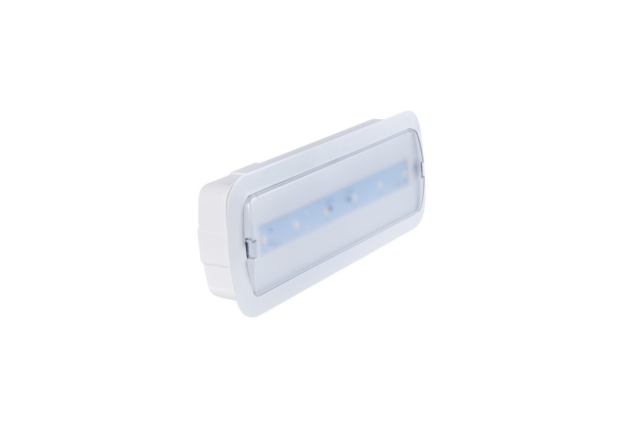 Bloc de secours 3W-3 h d'autonomie + boîtier encastrable-IP20 - K_B1057 - Barcelona LED