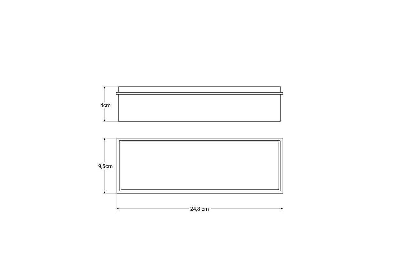 Boîtier encastrable pour bloc de secours-IP20 - B1057 - Barcelona LED