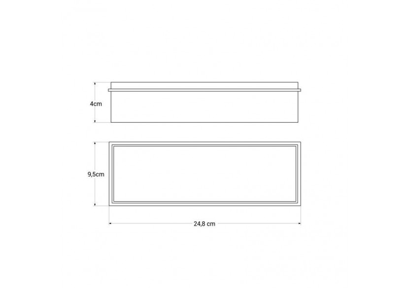 Boîtier encastrable pour bloc de secours-IP20 - B1057 - Barcelona LED Boîtier encastrable pour bloc de secours-IP20 - B1057 - Barcelona LED