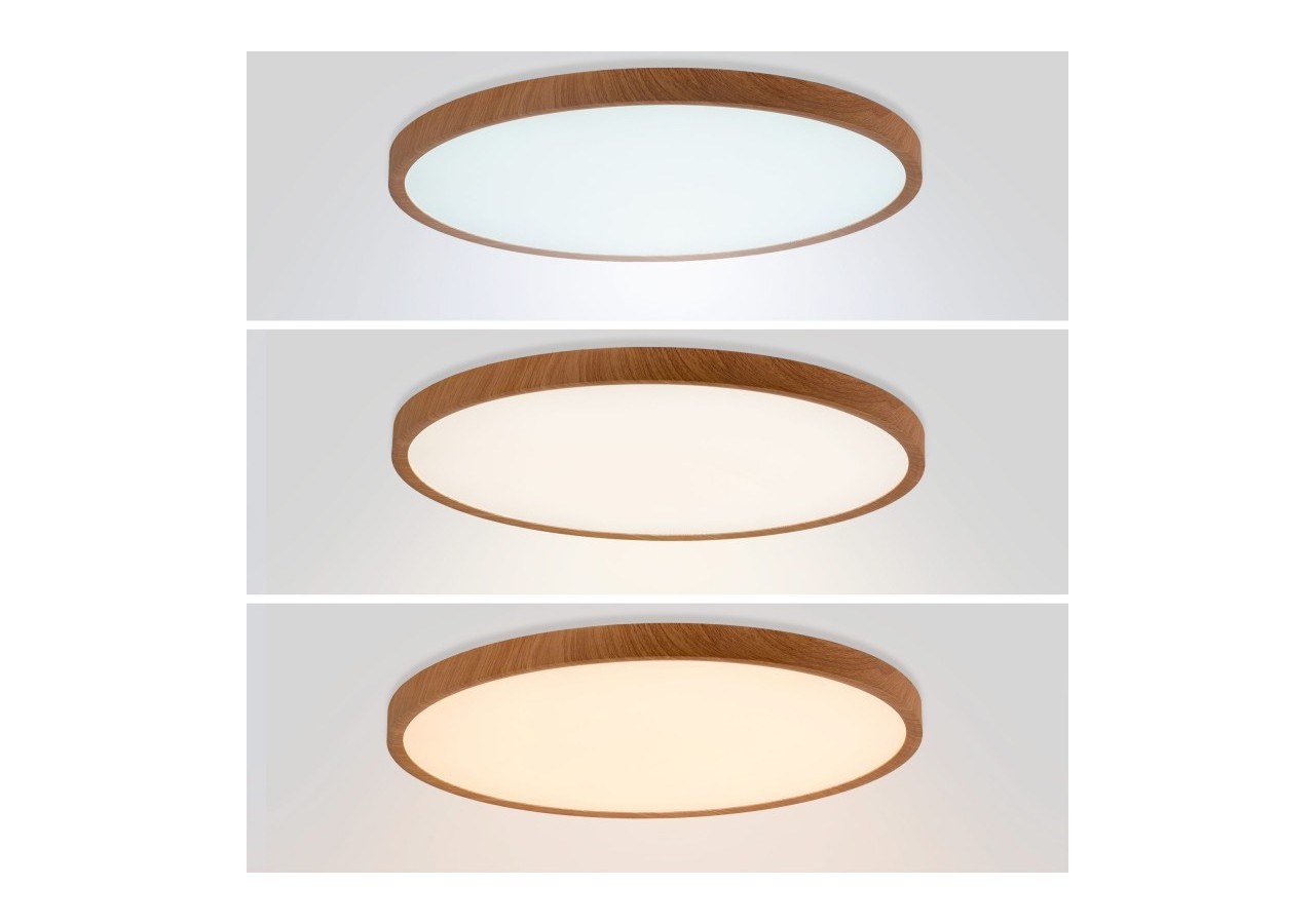 Plafonnier LED rond CCT 40W-IP40 - B1770-40W-CCT-M - Barcelona LED