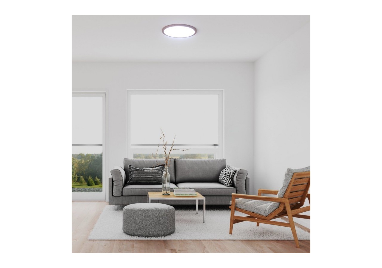 Plafonnier LED rond CCT 40W-IP40 - B1770-40W-CCT-M - Barcelona LED
