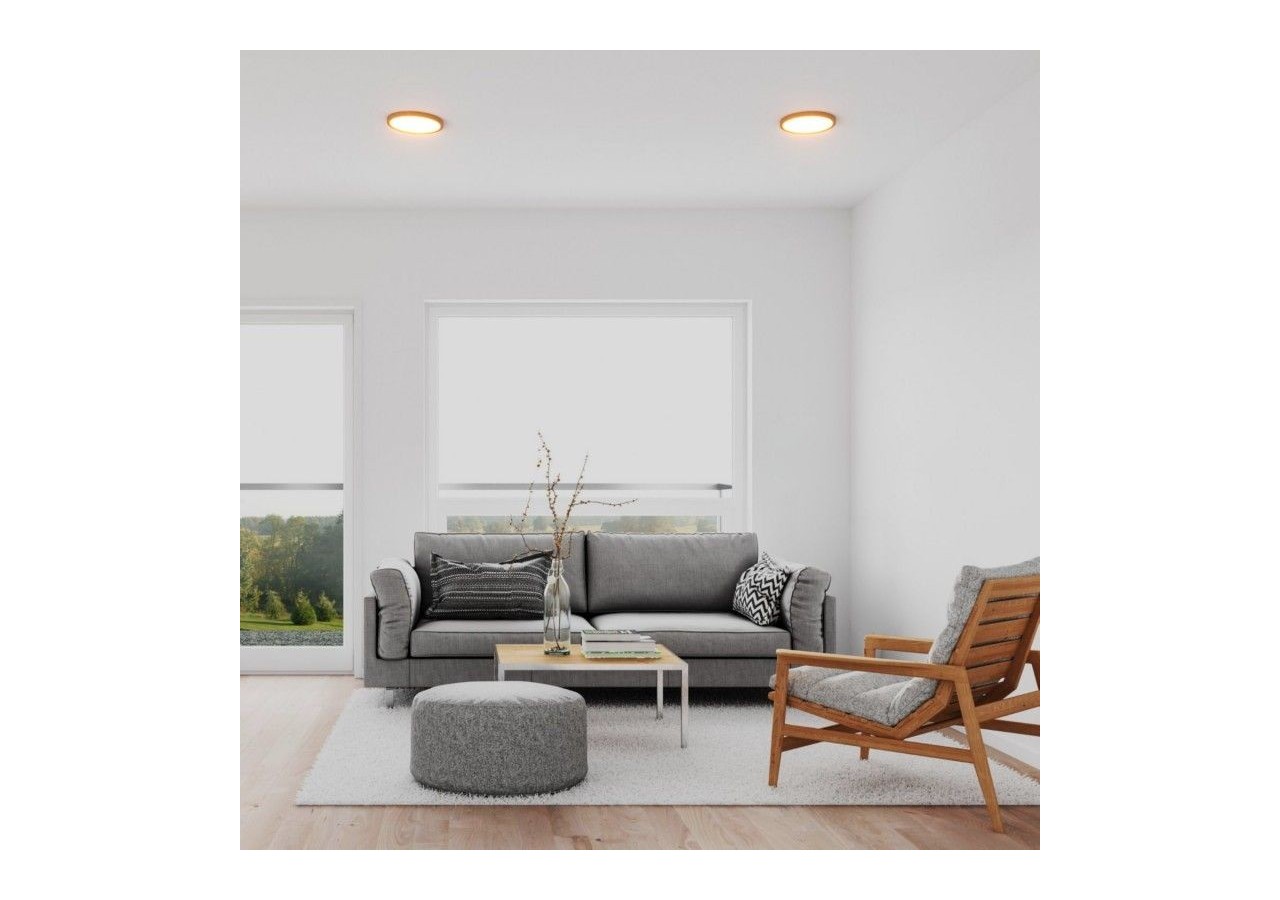 Plafonnier LED rond CCT 18W-IP40 - B1770-18W-CCT-M - Barcelona LED