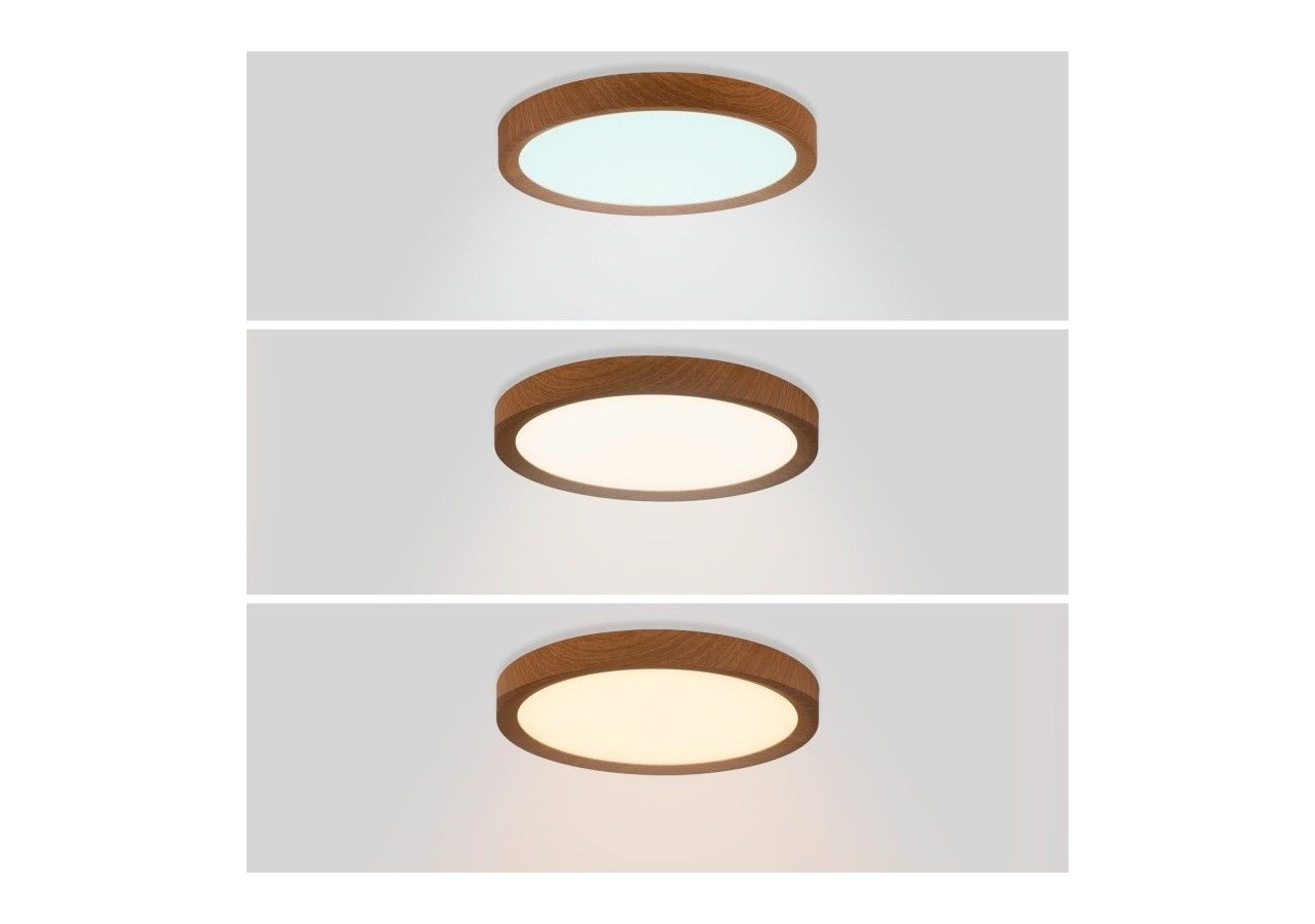 Plafonnier LED rond CCT 18W-IP40 - B1770-18W-CCT-M - Barcelona LED