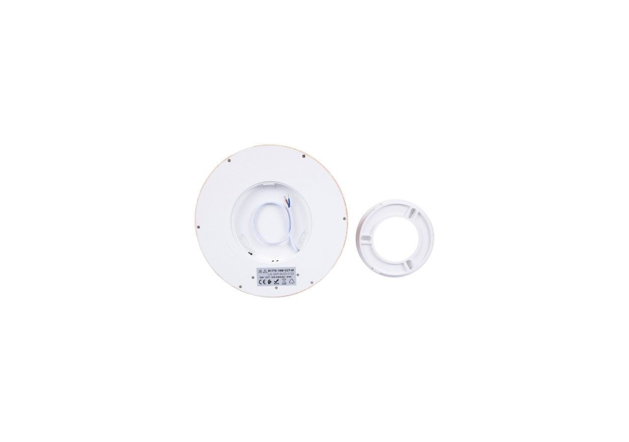 Plafonnier LED rond CCT 18W-IP40 - B1770-18W-CCT-M - Barcelona LED