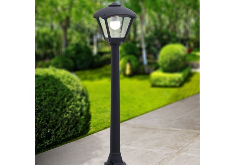 Lampadaire d'extérieur LED "Giaffa/Roby" de FUMAGALLI-94,5 cm-8,5W CCT-IP55 - T20.242.000.AXV1K - Barcelona LED 2