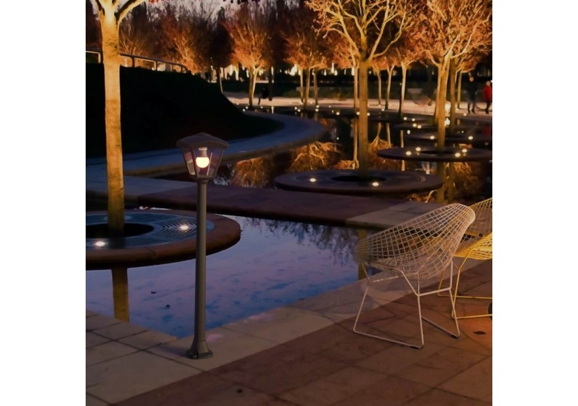 Lampadaire d'extérieur LED "Giaffa/Roby" de FUMAGALLI-94,5 cm-8,5W CCT-IP55 - T20.242.000.AXV1K - Barcelona LED