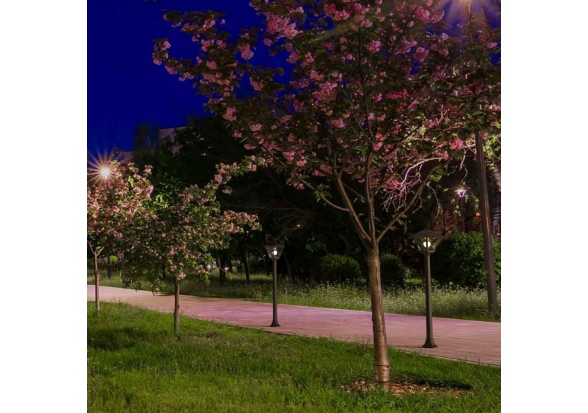 Lampadaire d'extérieur LED "Giaffa/Roby" de FUMAGALLI-94,5 cm-8,5W CCT-IP55 - T20.242.000.AXV1K - Barcelona LED