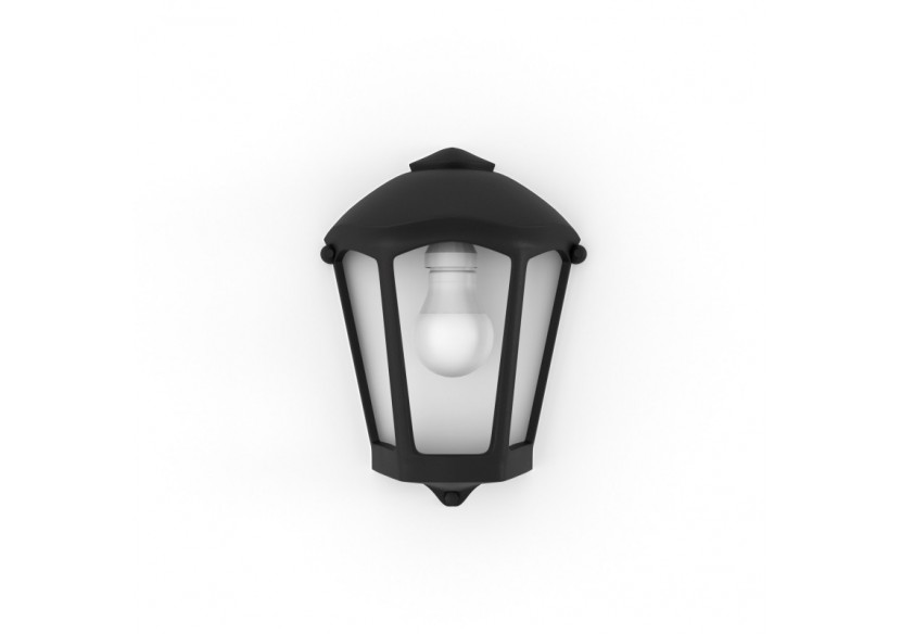 Applique murale demi-lanterne d'extérieur FUMAGALLI "Fabio"-1 x E27-8,5W CC - M20.000.000.AXE27 - Barcelona LED