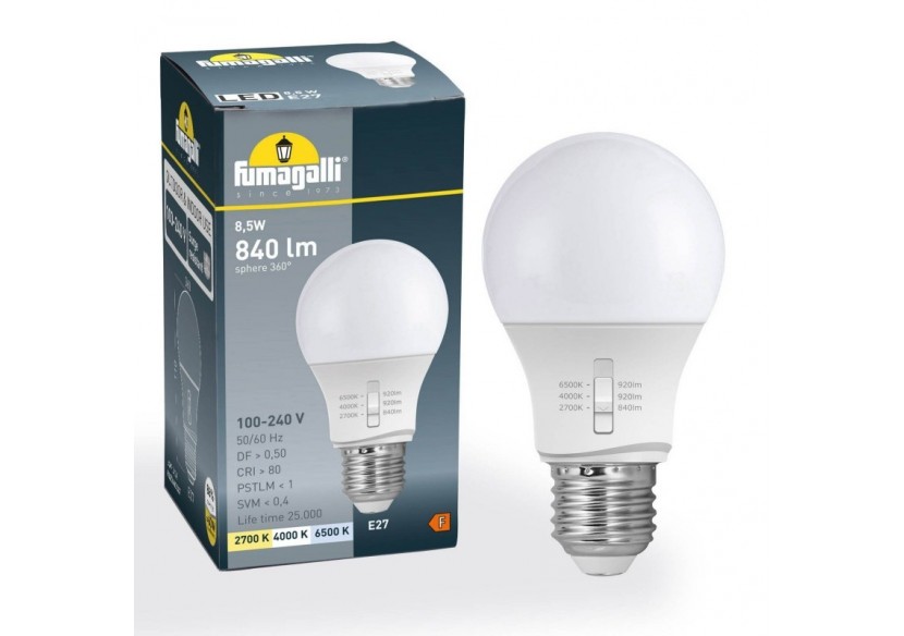 Applique murale demi-lanterne d'extérieur FUMAGALLI "Fabio"-1 x E27-8,5W CC - M20.000.000.AXE27 - Barcelona LED