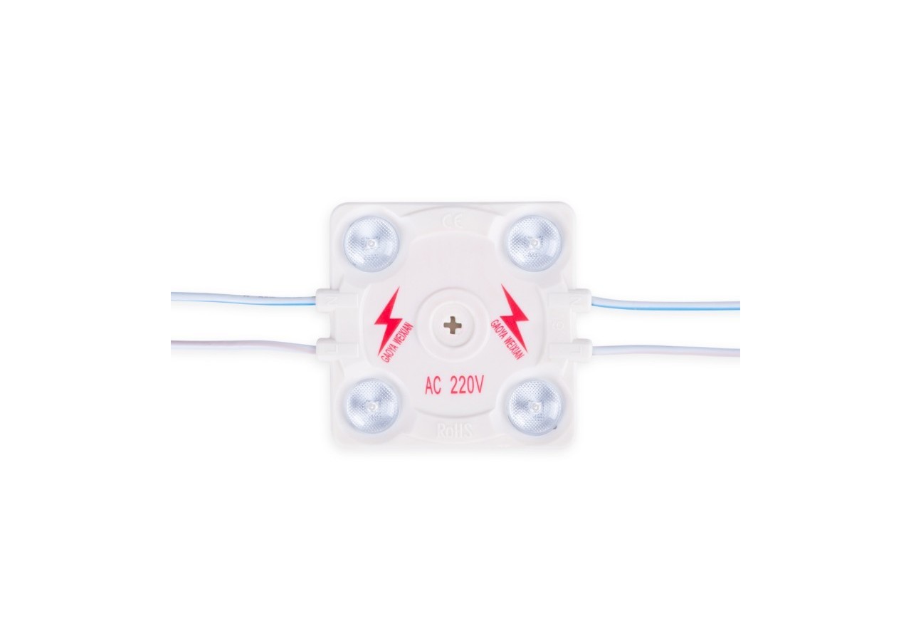 Module LED carré pour enseignes lumineuses-3,6W-220V AC-IP65-165 degrés-3000K - BM1428BC - Barcelona LED