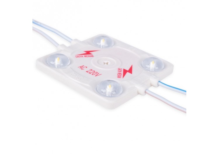 Module LED carré pour enseignes lumineuses-3,6W-220V AC-IP65-165 degrés-3000K - BM1428BC - Barcelona LED 2