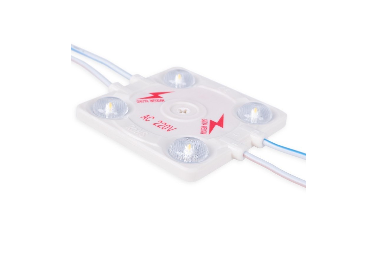 Module LED carré pour enseignes lumineuses-3,6W-220V AC-IP65-165 degrés-3000K - BM1428BC - Barcelona LED