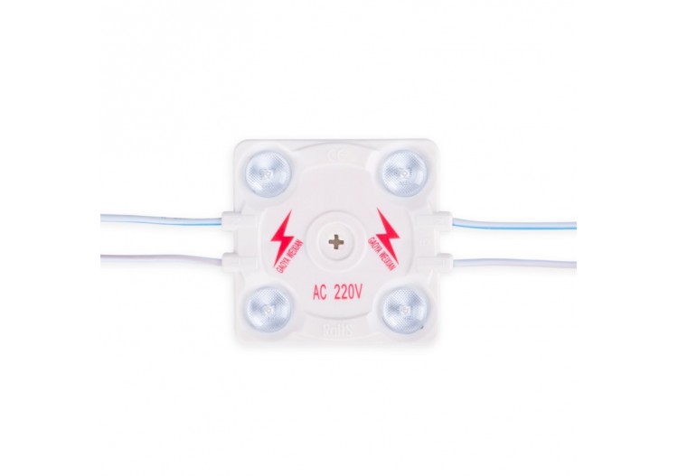 Module LED carré pour enseignes lumineuses-3,6W-220V AC-IP65-165 degrés-6000K - BM1428BF - Barcelona LED