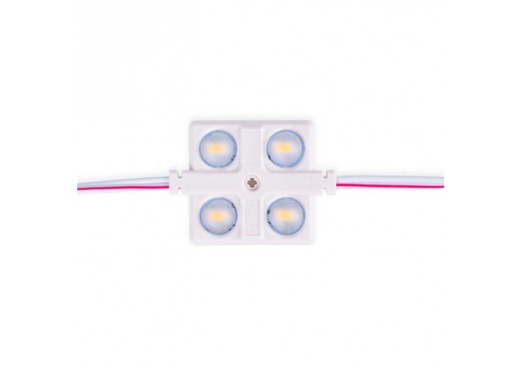Module LED carré pour enseignes lumineuses-2W-12V-IP65-160 degrés-3000K - BM1437BC - Barcelona LED