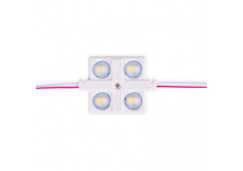 Module LED carré pour enseignes lumineuses-2W-12V-IP65-160 degrés-3000K - BM1437BC - Barcelona LED