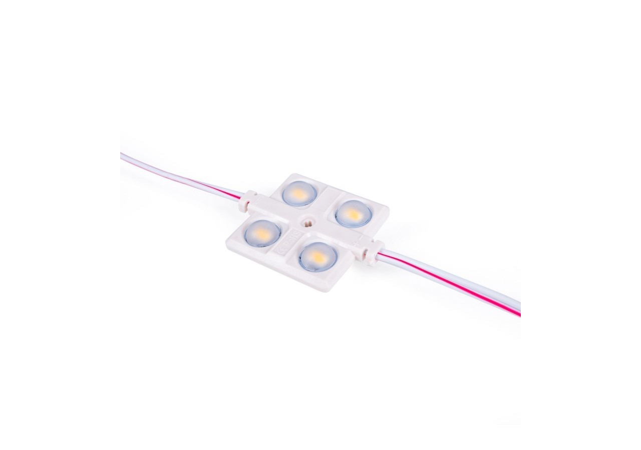 Module LED carré pour enseignes lumineuses-2W-12V-IP65-160 degrés-3000K - BM1437BC - Barcelona LED