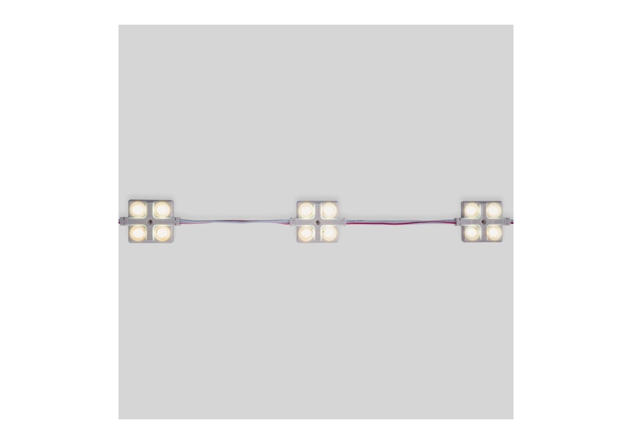 Module LED carré pour enseignes lumineuses-2W-12V-IP65-160 degrés-3000K - BM1437BC - Barcelona LED