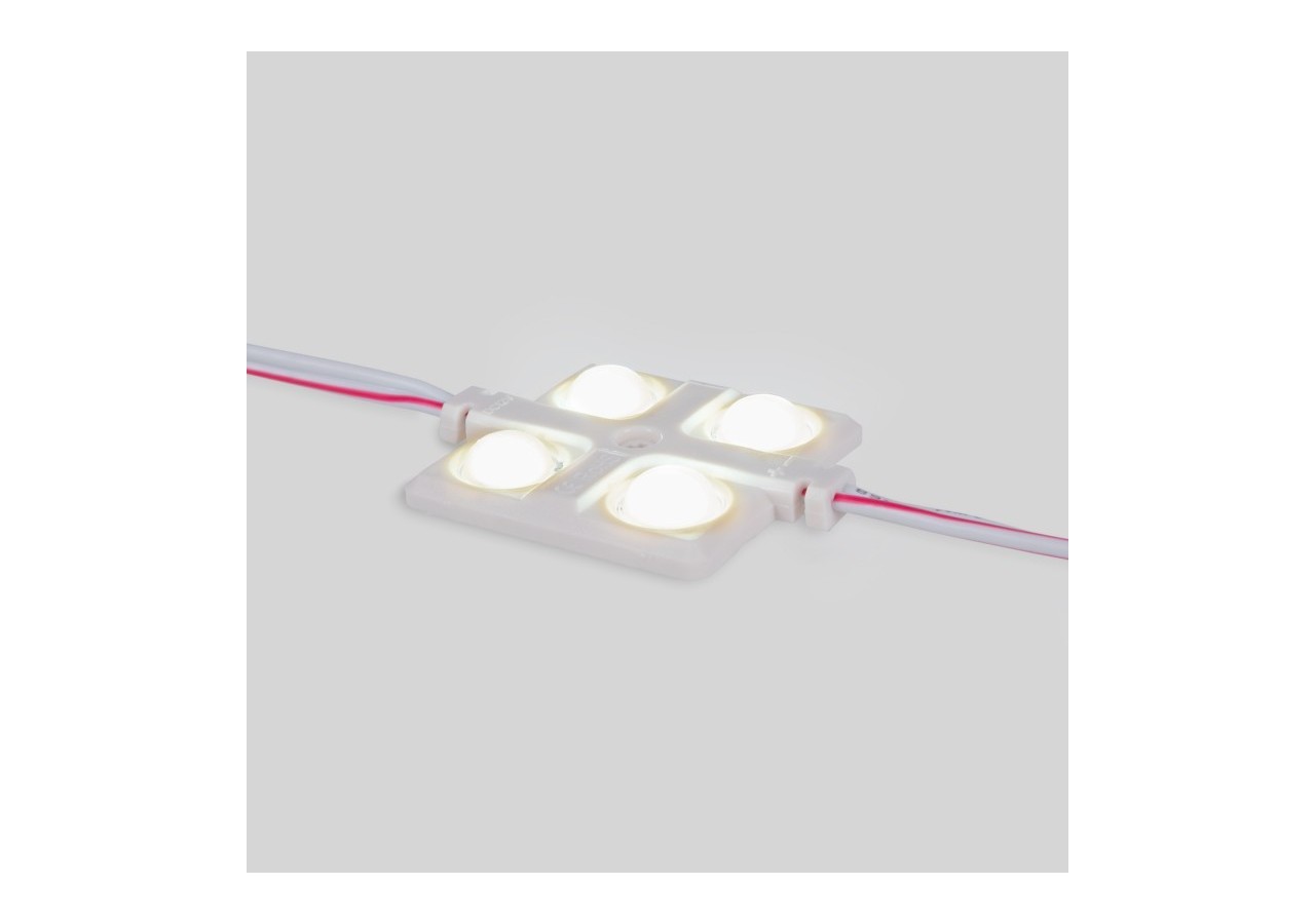 Module LED carré pour enseignes lumineuses-2W-12V-IP65-160 degrés-3000K - BM1437BC - Barcelona LED