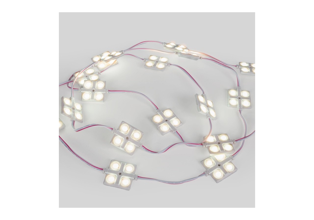 Module LED carré pour enseignes lumineuses-2W-12V-IP65-160 degrés-3000K - BM1437BC - Barcelona LED