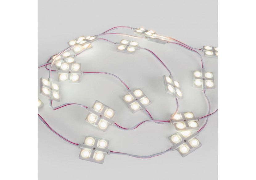 Module LED carré pour enseignes lumineuses-2W-12V-IP65-160 degrés-3000K - BM1437BC - Barcelona LED