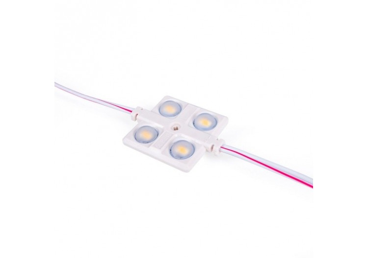 Module LED carré pour enseignes lumineuses-2W-12V-IP65-160 degrés-6000K - BM1437BF - Barcelona LED 2