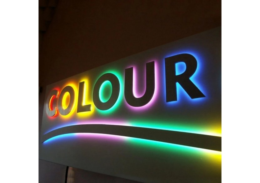 Modules LED RGB IC pour enseignes lumineuses-0,72W-12V-IP65-120 degrés - BM1431RGBIC - Barcelona LED