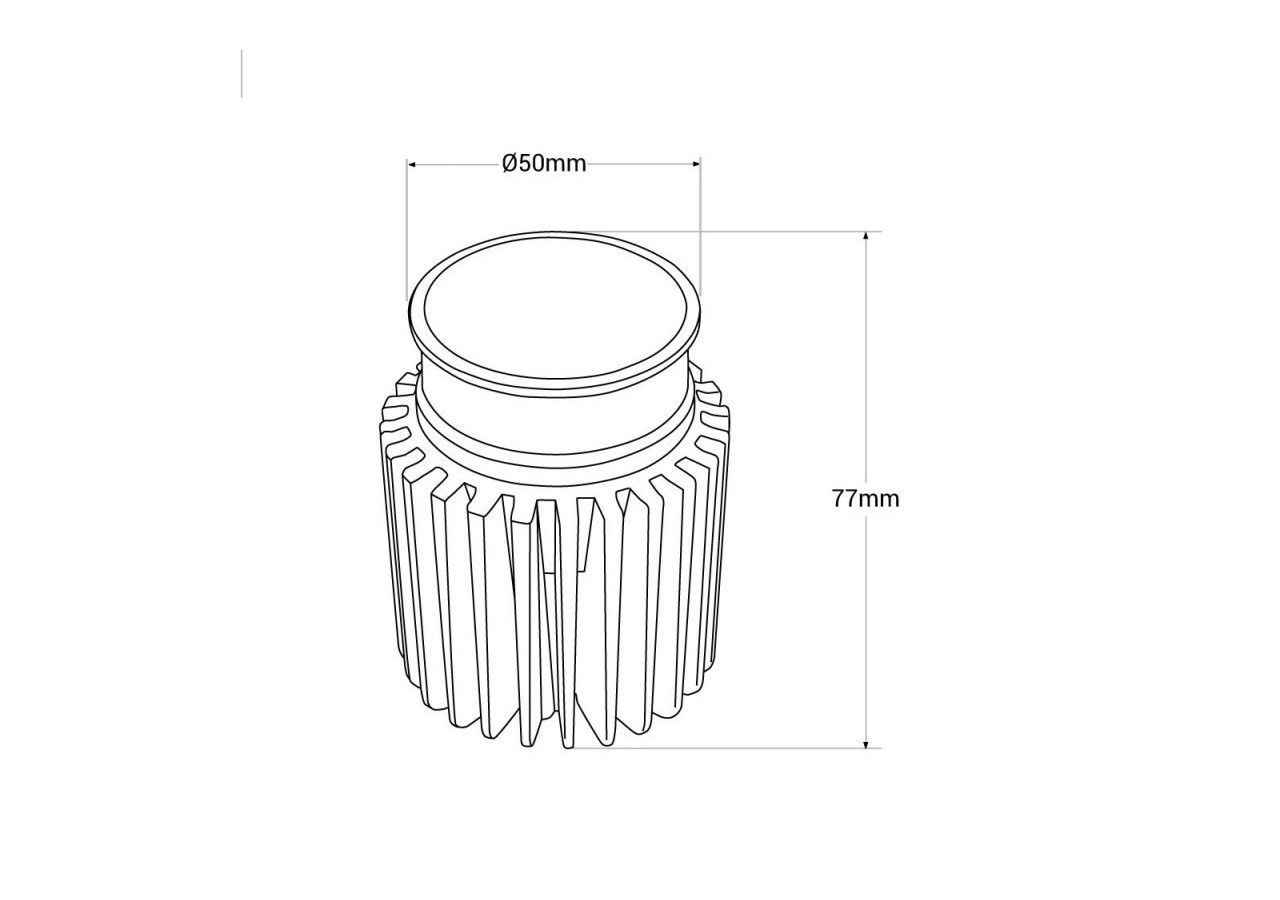 Module LED 15W pour downlight MR16/GU10-Dimmable par TRIAC-45 degrés-IRC90 - B711-TRIAC-270 - Barcelona LED